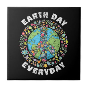 Earth Day Everyday Earth Day Ceramic Tile