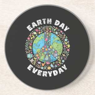 Earth Day Everyday Earth Day Coaster