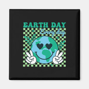 Earth Day Everyday Environment Kids Girls Boys Tea Magnet