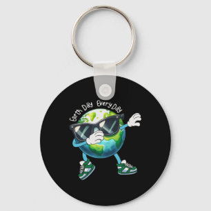 Earth Day Everyday Funny Earth Day Men Kids Boys D Key Ring