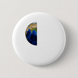 Earth Day Everyday Go Green Save Our Planet T Shir 6 Cm Round Badge