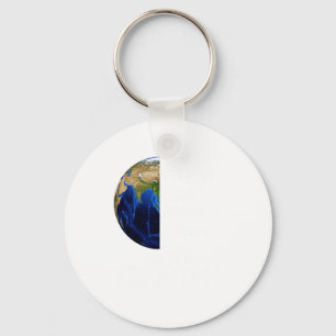 Earth Day Everyday Go Green Save Our Planet T Shir Key Ring