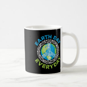 Earth Day Everyday Peace Earth Animals Men Women T Coffee Mug