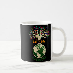 Earth Day Everyday Planet Anniversary Nature Tree  Coffee Mug