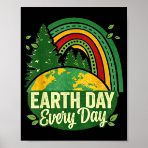 Earth Day Everyday Planet Nature Awareness Poster