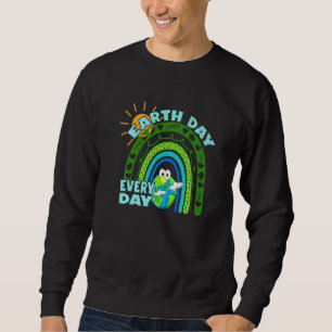 Earth Day Everyday Rainbow Cute Environment Day 20 Sweatshirt