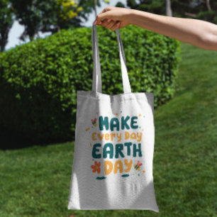 Earth Day Everyday Tote Bag  