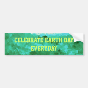 Earth Day Everyday Tranquil Reflections Bumper Sticker