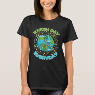 Earth Day Everyday World Global Peace Environment T-Shirt