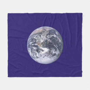 Earth Day Flag Fleece Blanket