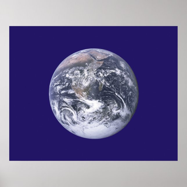 Earth Day Flag Poster (Front)