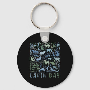 Earth Day For Kids  Key Ring