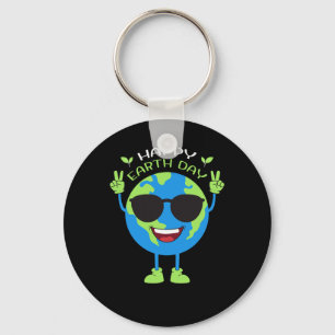 Earth Day Funny Earth Day Birthday Kids Boys Girls Key Ring