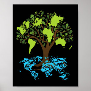 Earth Day Gifts Ecology Environmental Science  Poster
