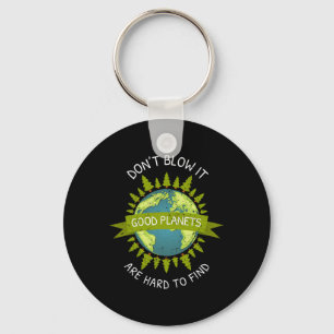 Earth Day Good Planets Are Hard To Find Recycle Gi Key Ring