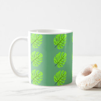Earth Day Green Leaves  Coffee Mug