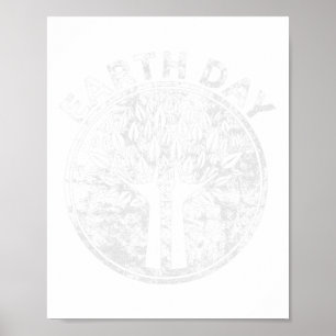 Earth Day Hands Tree Lover Nature Planet Science  Poster