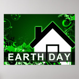 earth day : hi-fi home poster
