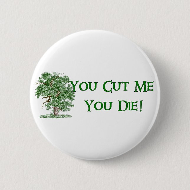 Earth Day Humour 6 Cm Round Badge (Front)