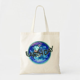 Earth Day in Blues Tote Bag