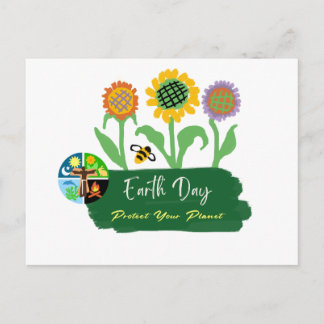 Earth Day Invitation Postcard