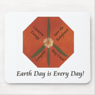Earth Day is Every Day Mouse Pad