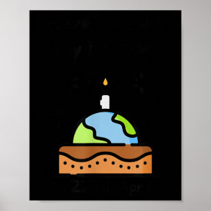Earth Day Is My Birthday Pro Environment Party _1  Poster