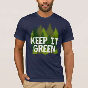 Earth day Keep it Green Respect the trees T-Shirt