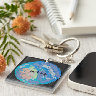 Earth Day Key Chain