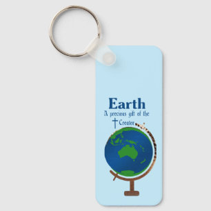 Earth Day Key Ring