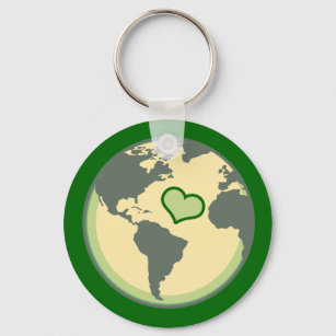 earth day key ring