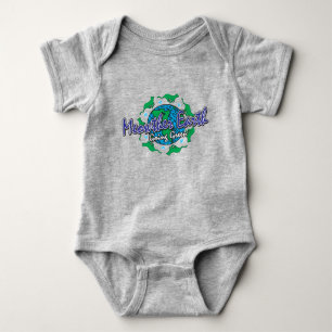 Earth Day Kitties Baby Bodysuit