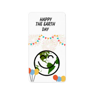 Earth Day Label