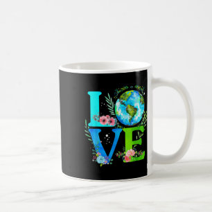 Earth Day Love World Anniversary Eco Awareness Des Coffee Mug