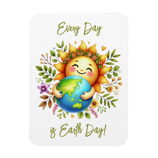 Earth Day Magnet (Vertical)