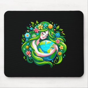 Earth Day Mother Nature Earth Day Save Our Planet Mouse Pad