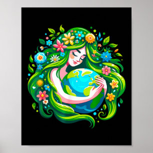 Earth Day Mother Nature Earth Day Save Our Planet Poster