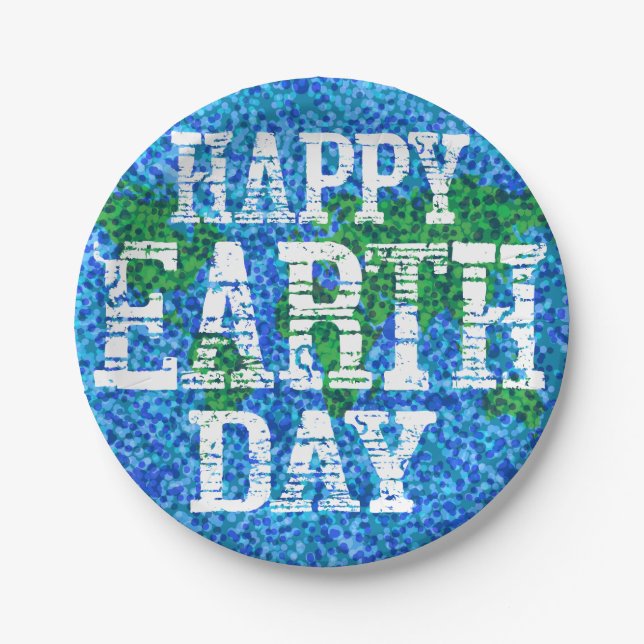 Earth Day Paper Plates (Front)