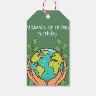 Earth Day Party Gift Tags