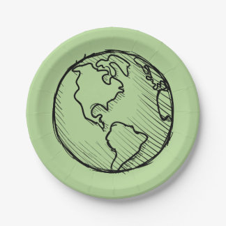Earth Day Planet Plates & Party Supply