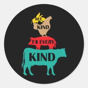 Earth Day Planet Vegan Vegetarian Environmental Aw Classic Round Sticker