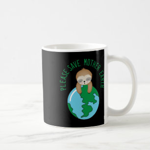 Earth Day Please Save Mother Earth Crying Coffee Mug