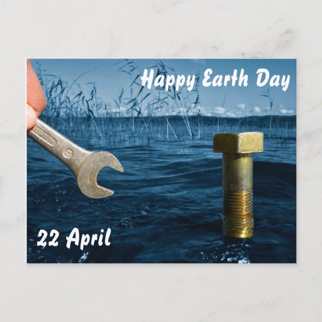 Earth day postcard (Front)