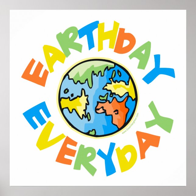 Earth Day Poster (Front)