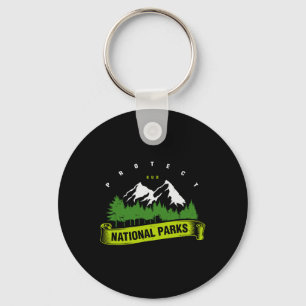 Earth Day Protect Our National Parks Men Women Kid Key Ring