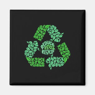 Earth Day Recycle Logo Vintage Recycling Gift Magnet
