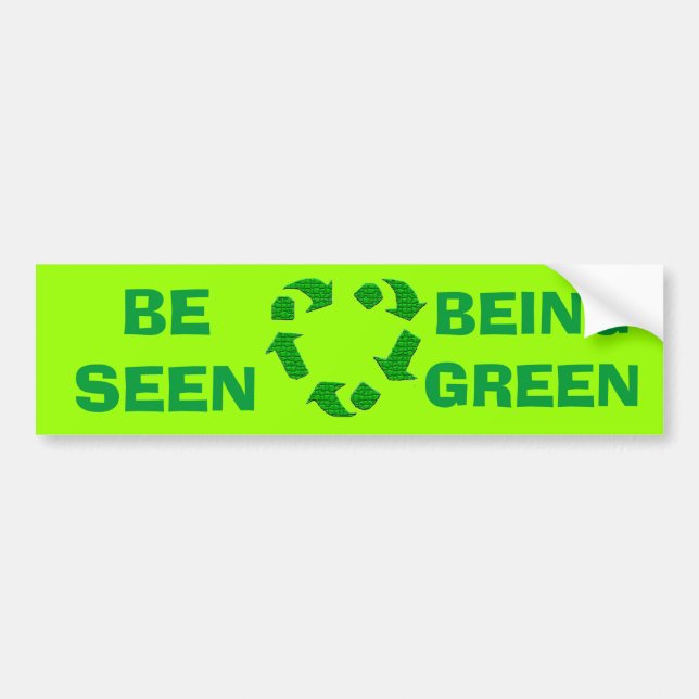 EARTH DAY RECYCLING STICKER (Front)
