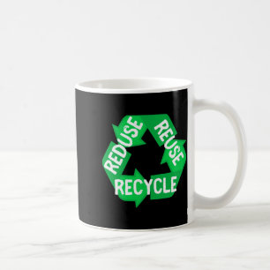 Earth Day Reduce Reuse Recycle Mobius Loop T Shirt Coffee Mug