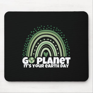 Earth Day Restore Earth Nature Planet Cute Earth D Mouse Pad