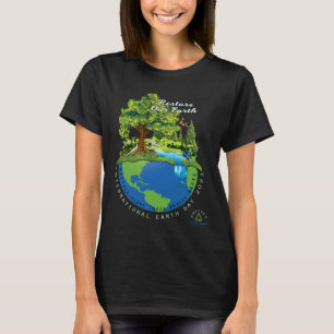 Earth Day Restore Our Earth Protect Wetlands Ocean T-Shirt